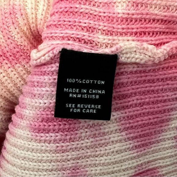 525 American Tye Dye Ribbed Crewneck Pullover Sweater Size XS - Picture 5 of 5